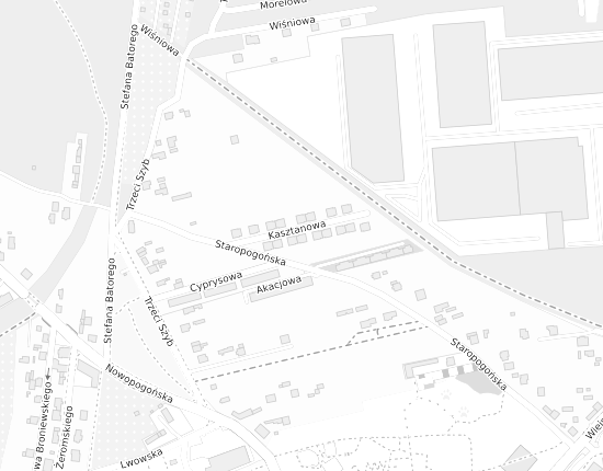 Mapa z adresem organizacji