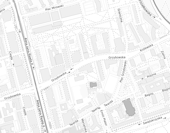 Mapa z adresem organizacji