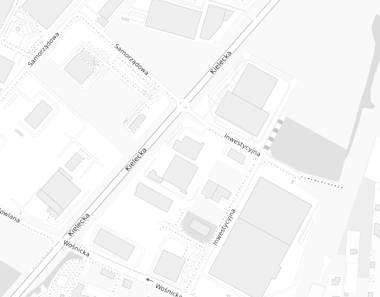Mapa z adresem organizacji