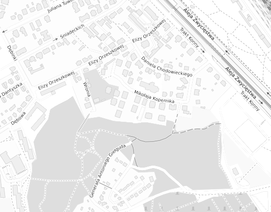 Mapa z adresem organizacji