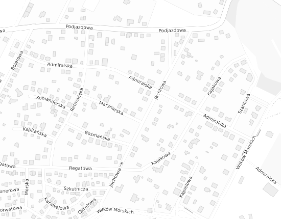 Mapa z adresem organizacji