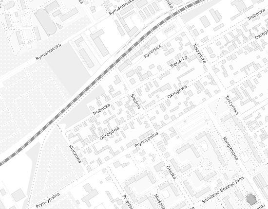 Mapa z adresem organizacji