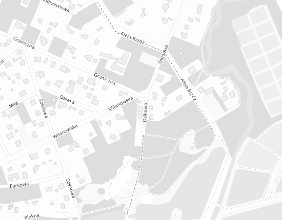 Mapa z adresem organizacji