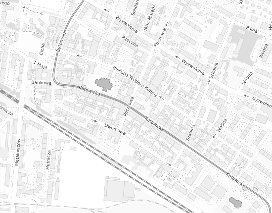 Mapa z adresem organizacji