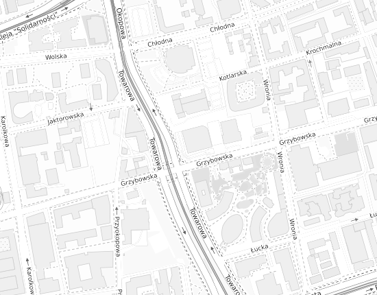 Mapa z adresem organizacji