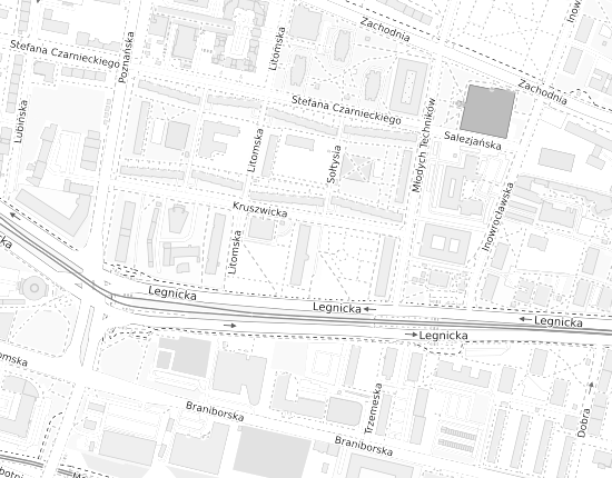 Mapa z adresem organizacji