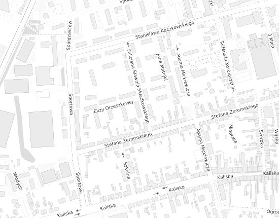 Mapa z adresem organizacji