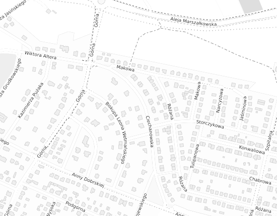 Mapa z adresem organizacji