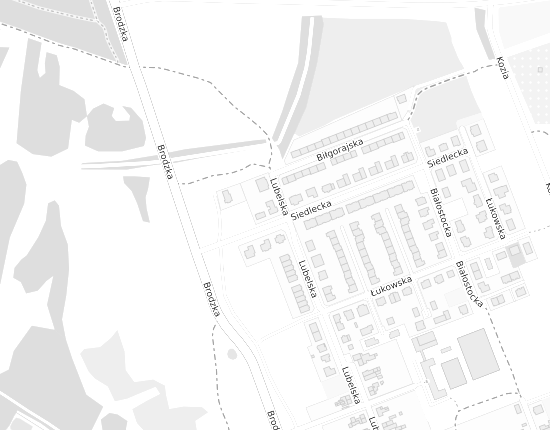 Mapa z adresem organizacji