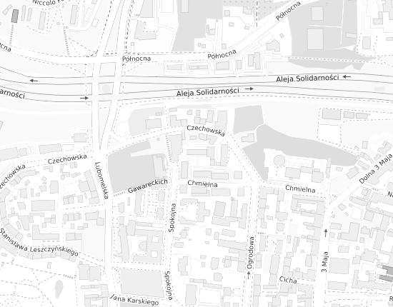 Mapa z adresem organizacji