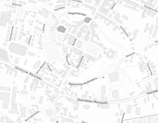 Mapa z adresem organizacji