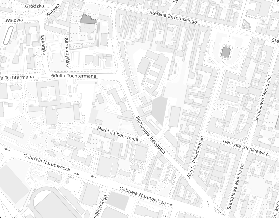 Mapa z adresem organizacji