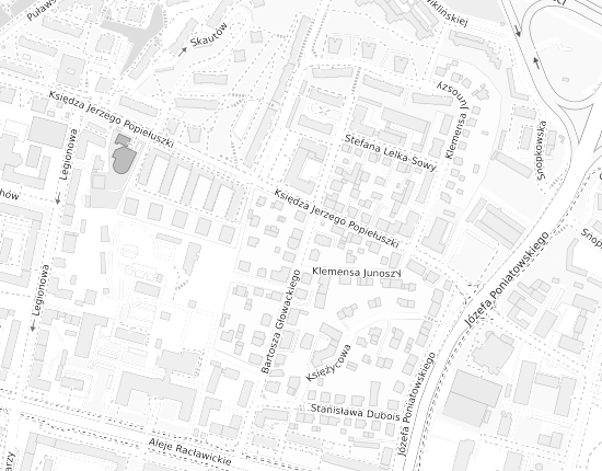 Mapa z adresem organizacji
