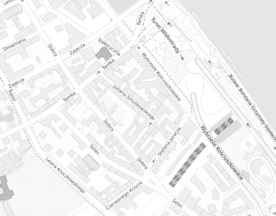 Mapa z adresem organizacji