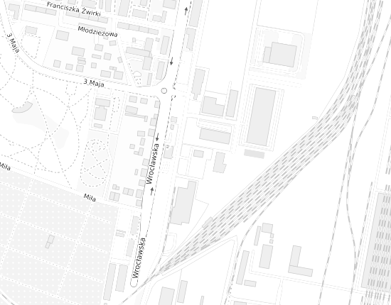 Mapa z adresem organizacji