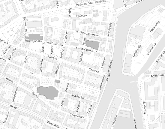 Mapa z adresem organizacji