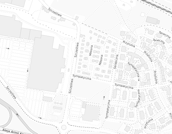 Mapa z adresem organizacji