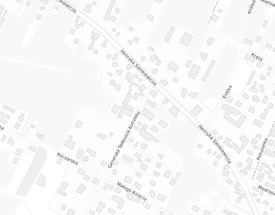 Mapa z adresem organizacji