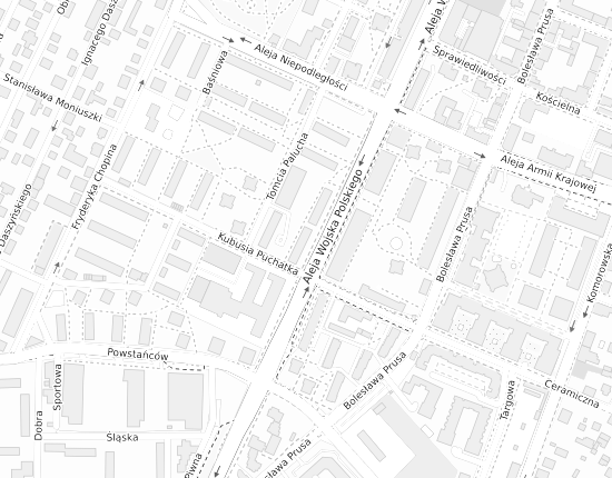 Mapa z adresem organizacji