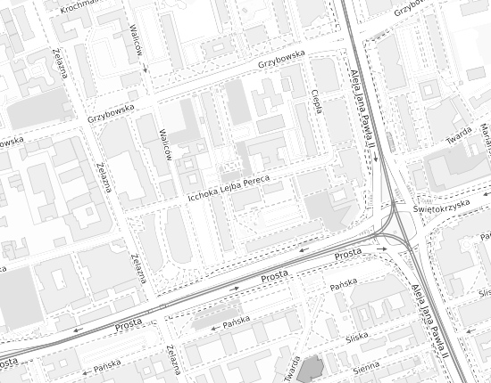 Mapa z adresem organizacji
