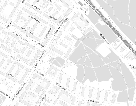 Mapa z adresem organizacji