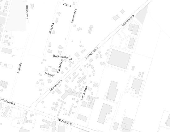 Mapa z adresem organizacji