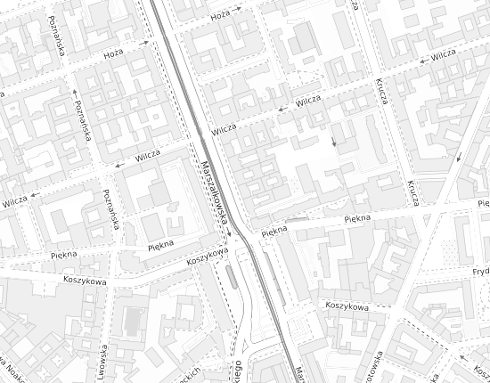 Mapa z adresem organizacji