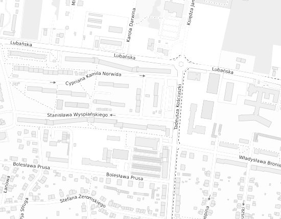 Mapa z adresem organizacji