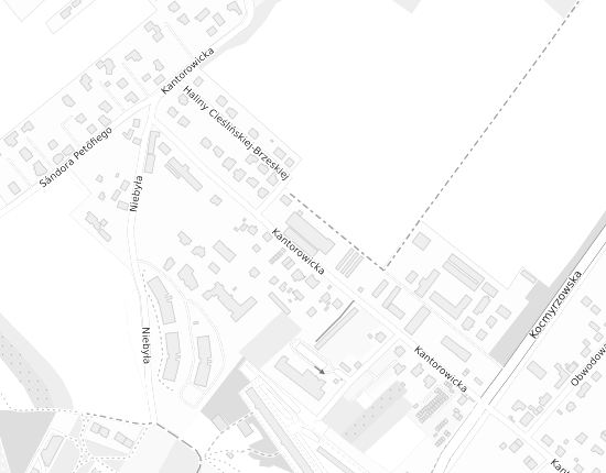 Mapa z adresem organizacji