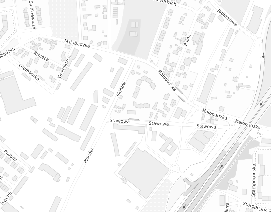 Mapa z adresem organizacji