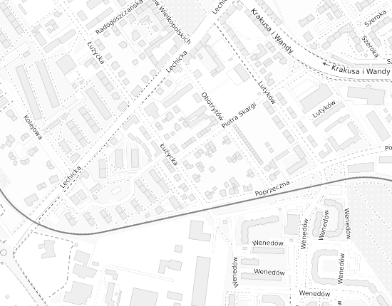 Mapa z adresem organizacji