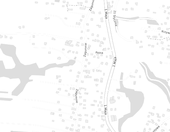 Mapa z adresem organizacji