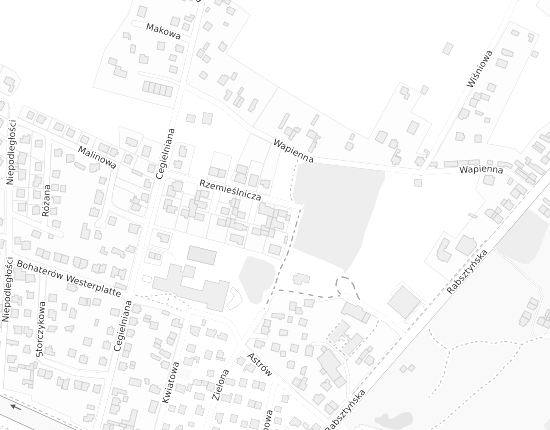 Mapa z adresem organizacji