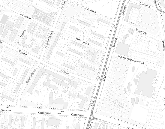 Mapa z adresem organizacji
