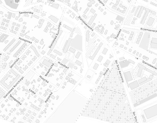 Mapa z adresem organizacji