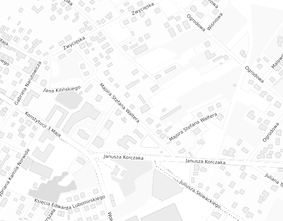 Mapa z adresem organizacji