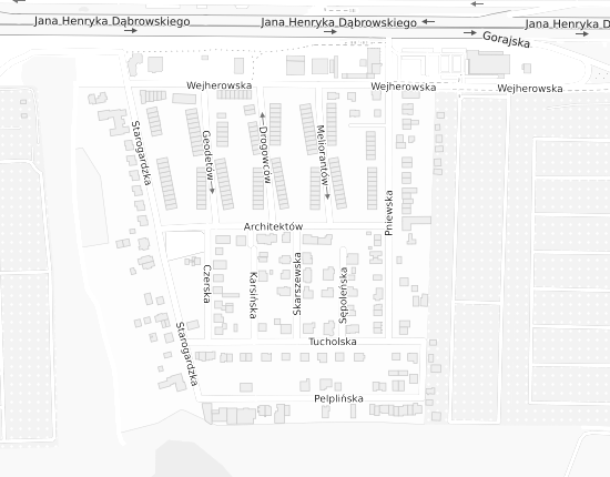 Mapa z adresem organizacji
