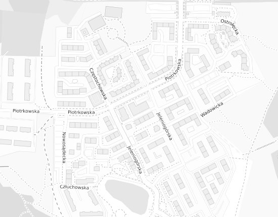 Mapa z adresem organizacji