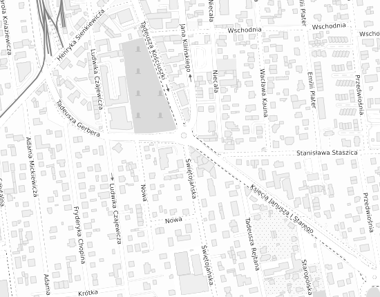 Mapa z adresem organizacji