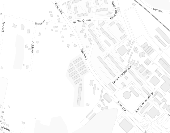 Mapa z adresem organizacji
