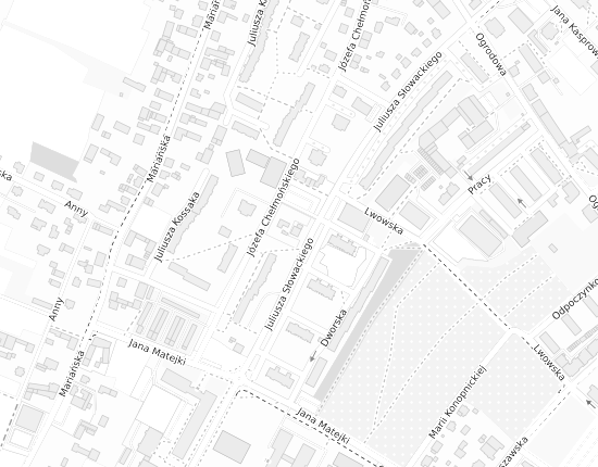Mapa z adresem organizacji