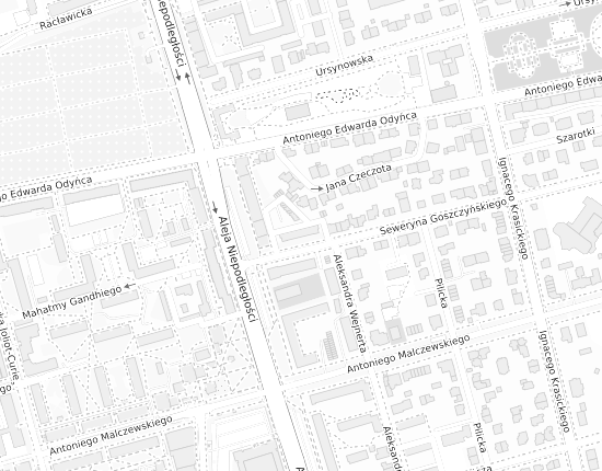 Mapa z adresem organizacji