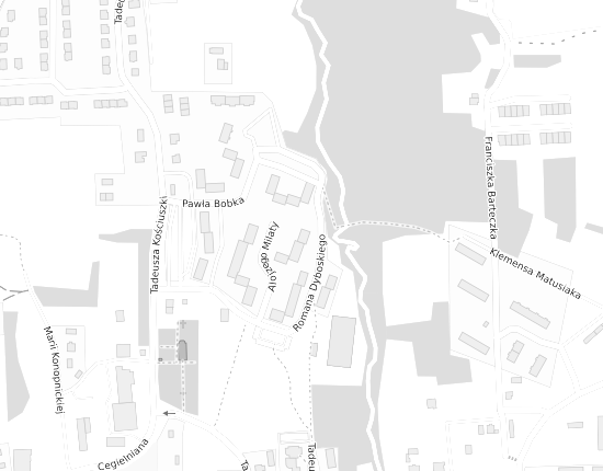 Mapa z adresem organizacji