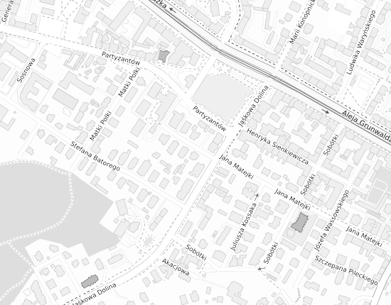 Mapa z adresem organizacji