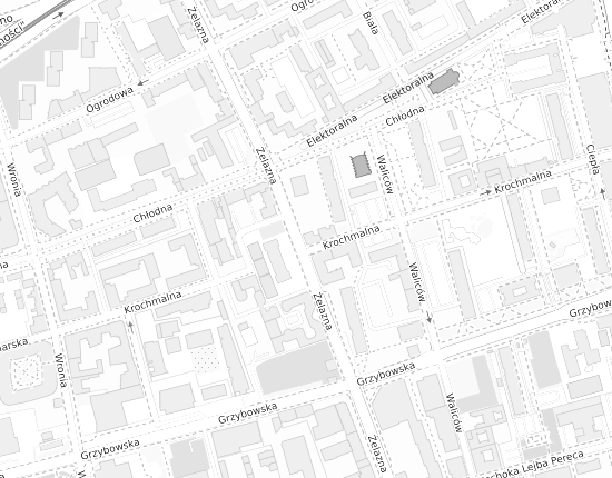 Mapa z adresem organizacji