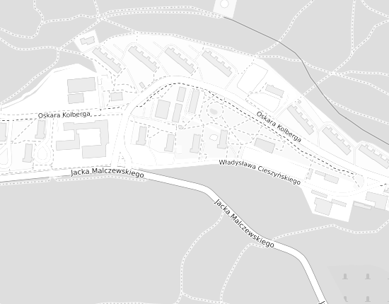 Mapa z adresem organizacji