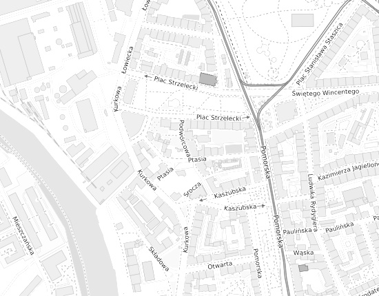 Mapa z adresem organizacji