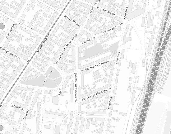 Mapa z adresem organizacji