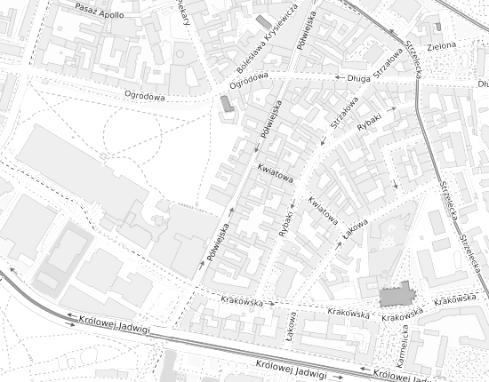 Mapa z adresem organizacji