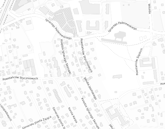 Mapa z adresem organizacji